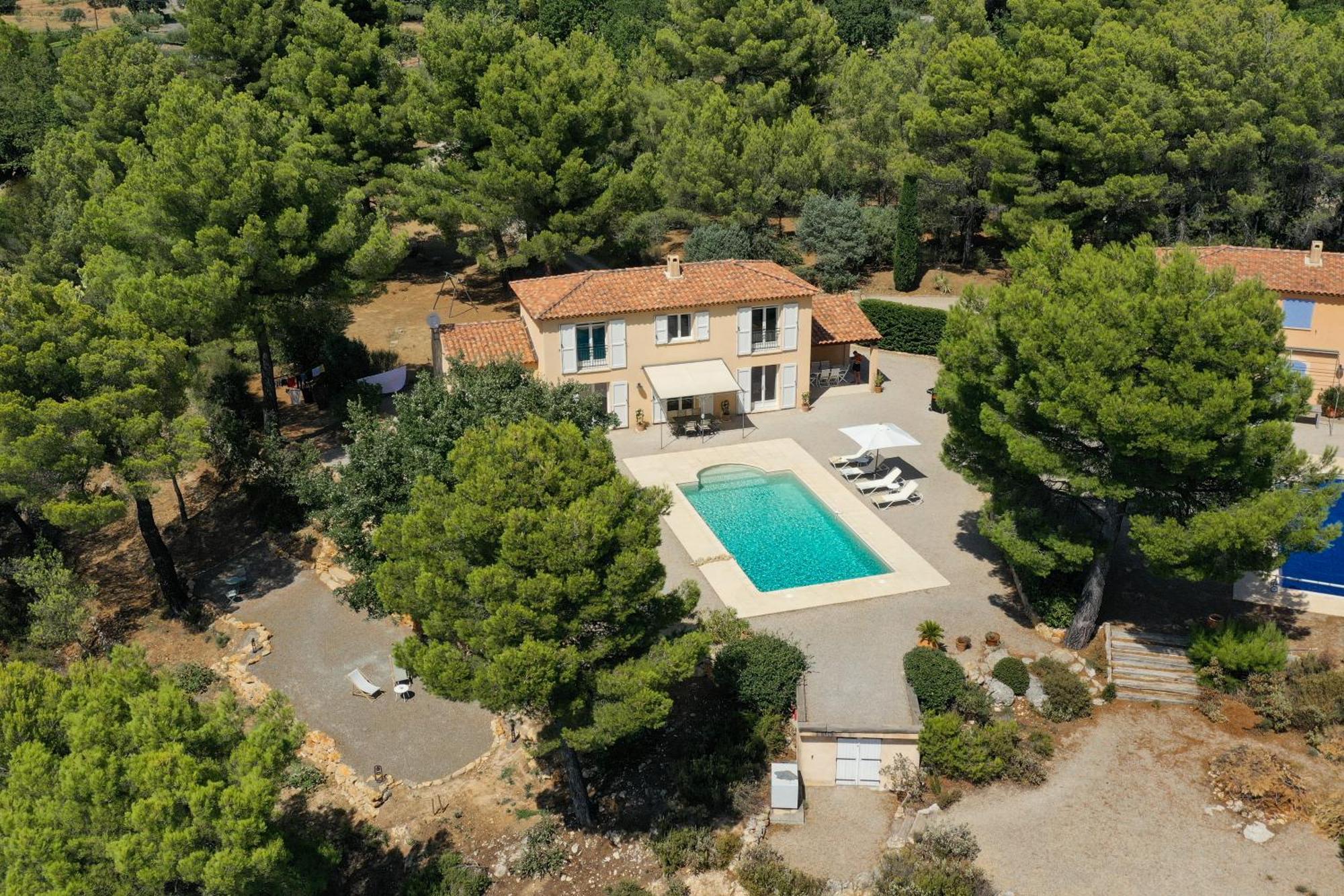 Villa "Le Sortilege" Vue Panoramique Et Piscine 图尔图尔 外观 照片