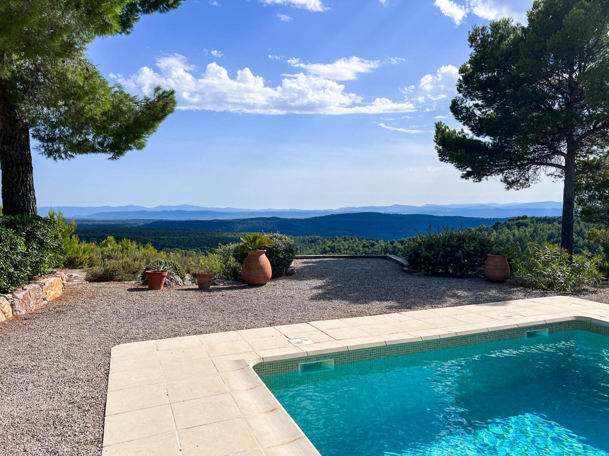 Villa "Le Sortilege" Vue Panoramique Et Piscine 图尔图尔 外观 照片