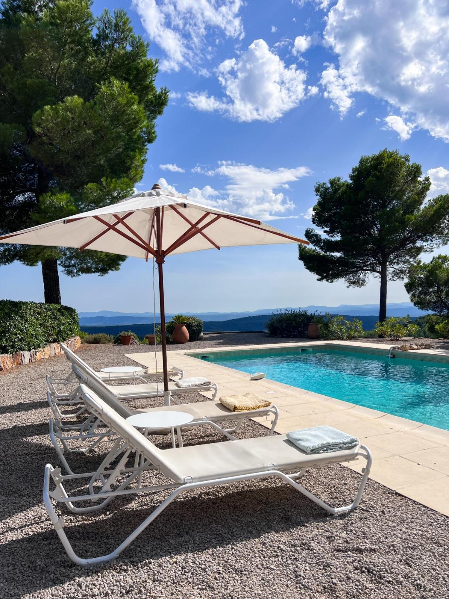 Villa "Le Sortilege" Vue Panoramique Et Piscine 图尔图尔 外观 照片