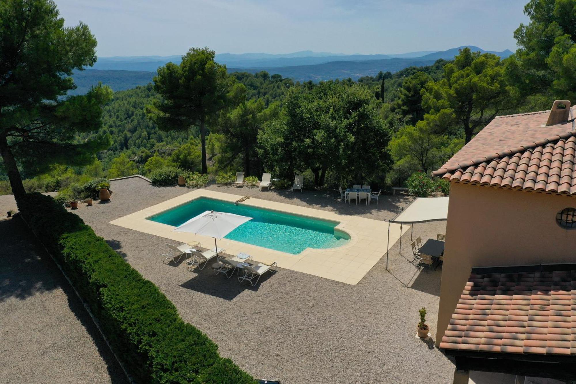 Villa "Le Sortilege" Vue Panoramique Et Piscine 图尔图尔 外观 照片