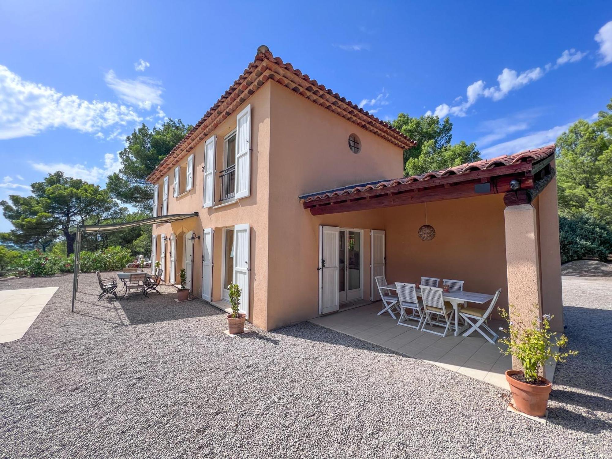 Villa "Le Sortilege" Vue Panoramique Et Piscine 图尔图尔 外观 照片
