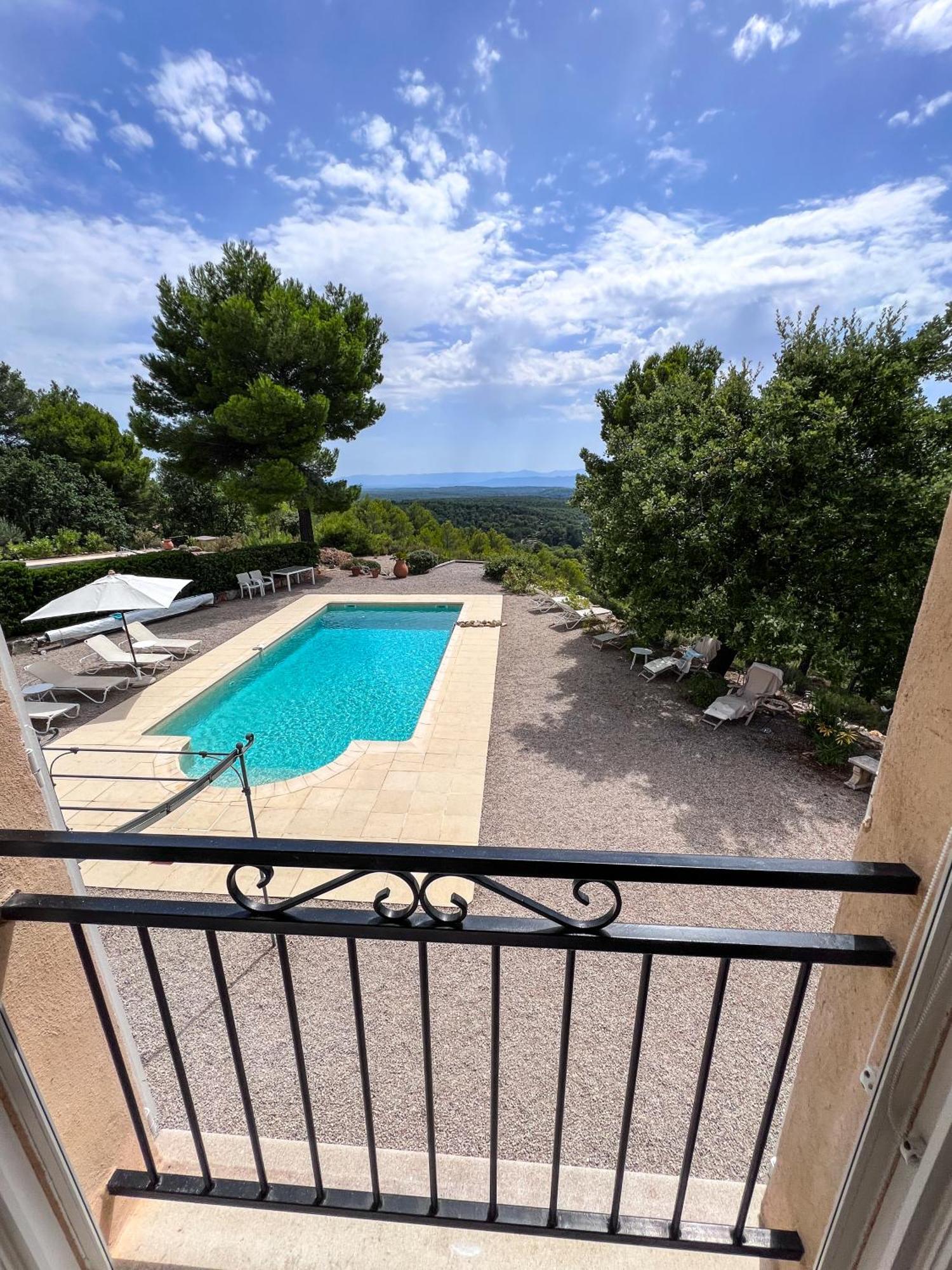 Villa "Le Sortilege" Vue Panoramique Et Piscine 图尔图尔 外观 照片